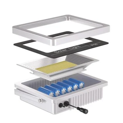 High-Performance Solar Flood Light Universal LED Security Sensor Light