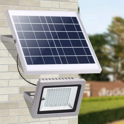Ultra-Bright IP65 LED Solar Flood Light With Sensor Remote Control
