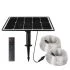 Heavy-Duty Bright Solar LED Rope Lights Holiday Decoration String Tube