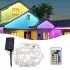 Under Eave Solar Fairy Lights – Multicolour LED Decorative Festoon