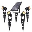 Outdoor Solar Spot Light 4-in-1 LED Garden Lawn Landscape Decoration