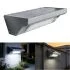 Commercial Aluminium 10W Solar Security Wall Light with PIR Sensor