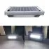 Commercial Aluminium 10W Solar Security Wall Light with PIR Sensor