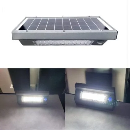 Commercial Aluminium 10W Solar Security Wall Light with PIR Sensor
