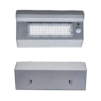 Commercial Aluminium 10W Solar Security Wall Light with PIR Sensor