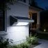 Commercial Aluminium 10W Solar Security Wall Light with PIR Sensor