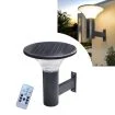 Modern Solar Exterior Wall Light – 3CCT Architectural Lamp with Remote