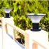 Modern Solar Gate Pillar Light – 3CCT Decorative Lamp with Remote