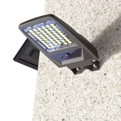 High-Output Solar Street Flood Light 3600lm with PIR Motion Sensor