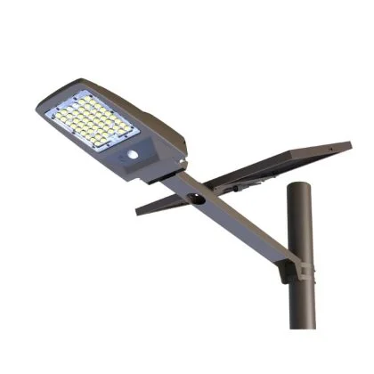 High-Output Solar Street Flood Light 3600lm with PIR Motion Sensor
