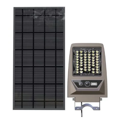 High-Output Solar Street Flood Light 3600lm with PIR Motion Sensor