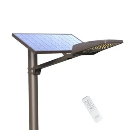 High-Output Solar Street Flood Light 3600lm with PIR Motion Sensor