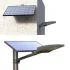 High-Output Solar Street Flood Light 3600lm with PIR Motion Sensor