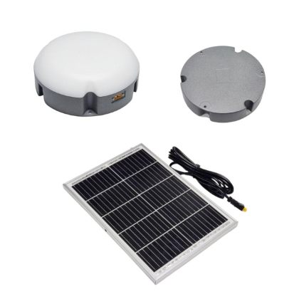 Indoor Solar Ceiling Light 3CCT LED Shed Patio Lamp with Remote