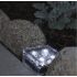 Crystal Glass White LED Light Ground Pathway Brick Design