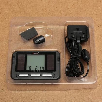Solar Multifunctional Bike Sport LCD Computer Speedometer Odometer