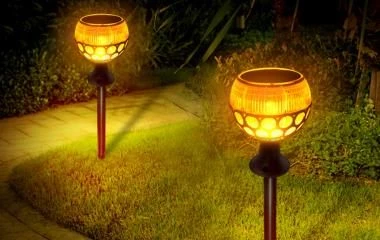 The best solar flame lights