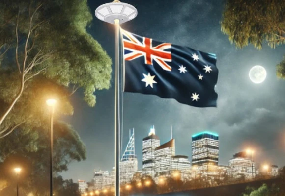 Solar Lights for Flags | A Sustainable Flag Display Lighting Solution